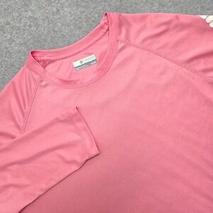 Columbia PFG Pink Long Sleeve Sun Protection Shirt Women's XL Outdoor, Fishing